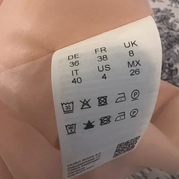 Hugo Boss women’s dusty Rose dress and sweater set size 4 - Picture 7 of 12